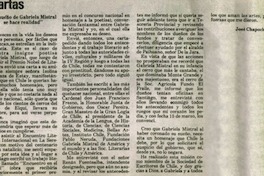 "El sueño de Gabriela Mistral se hace realidad"