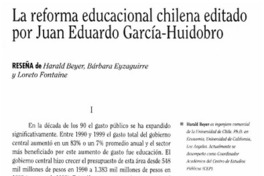 La reforma educacional chilena
