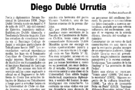 Diego Dublé Urrutia