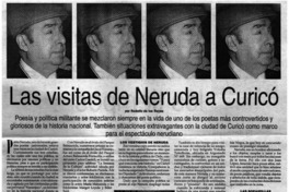 Las visitas de Neruda a Curicó