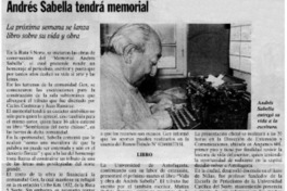 Andrés Sabella tendrá memorial