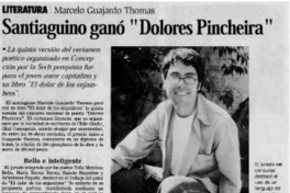 Santiaguino ganó "Dolores Pincheira"