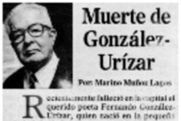 Muerte de González Urízar