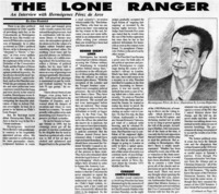 The lone ranger: [entrevistas]