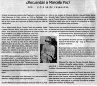 Recuerdas a Marcela Paz?