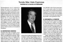 Tomás Mac Hale Espinosa