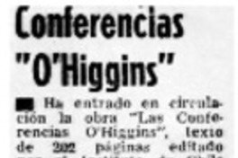 Conferencias "O'Higgins".