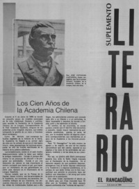 Los cien años de la Academia Chilena.