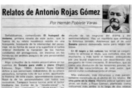 Relatos de Antonio Rojas Gómez
