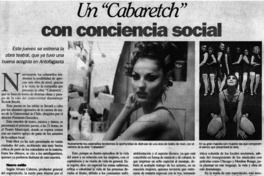 Un "Cabaretch" con conciencia social.