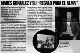 Marés González y su "Regalo para el alma".