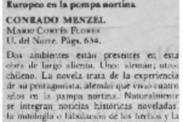 Conrado Menzel.
