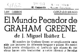 El mundo pecador de Graham Greene