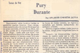 Pury Durante