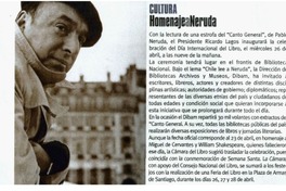Homenaje a Neruda