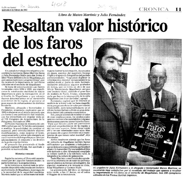 Resaltan valor histórico de los faros del Estrecho.