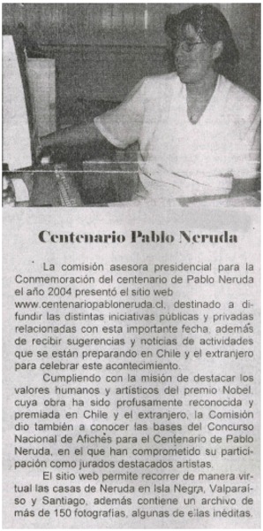 Centenario Pablo Neruda