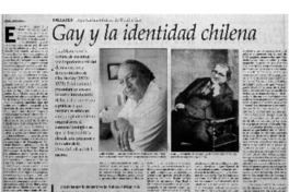 Gay y la identidad chilena