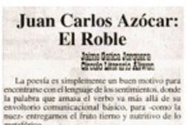 Juan Carlos Azócar: El Roble