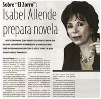 Isabel Allende prepara novela