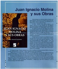 Juan Ignacio Molina y sus obras