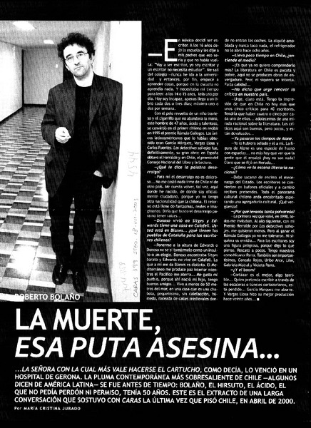 Roberto Bolaño : [entrevistas]