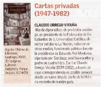 Cartas privadas (1947-1982)