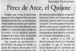 Pérez de Arce, el Quijote