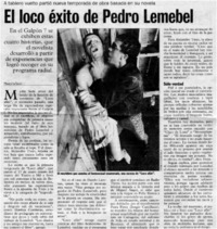 El loco éxito Pedro Lemebel