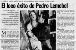 El loco éxito Pedro Lemebel