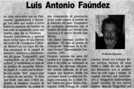 Luis Antonio Faúndez