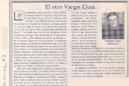 El otro Vargas Llosa