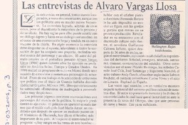 Las entrevistas de Alvaro Vargas Llosa
