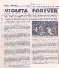 Violeta Forever. Violeta Forever.
