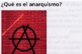 Qué es el anarquismo?