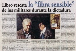 Libro rescata la "fibra sensible" de los militares durante la dictadura