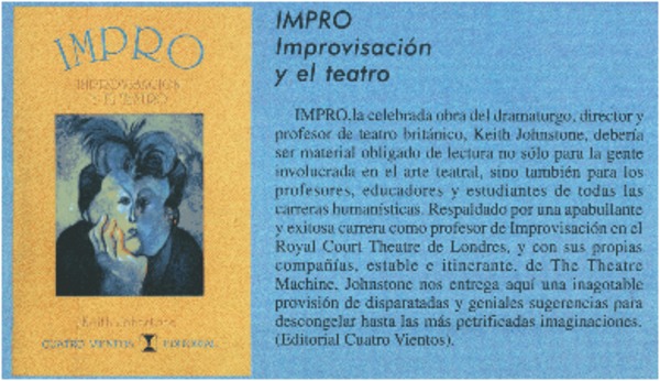 Impro Improvisacion Y El Teatro Keith Johnstone.pdf