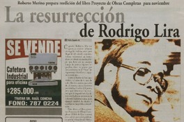 La resurreción de Rodrigo Lira