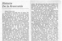 Historia de la Araucanía