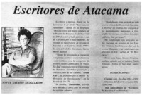 Escritores de Atacama.