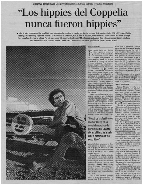 Los hippies del Coppelia nunca fueron hippies"