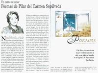 Un canto de amor : Poemas de Pilar del Carmen Sepúlveda