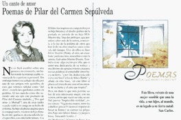 Un canto de amor : Poemas de Pilar del Carmen Sepúlveda