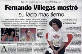 Fernando Villegas mostró su lado más tierno.