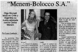 "Menem-Bolocco S.A."