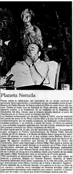 Planeta Neruda.