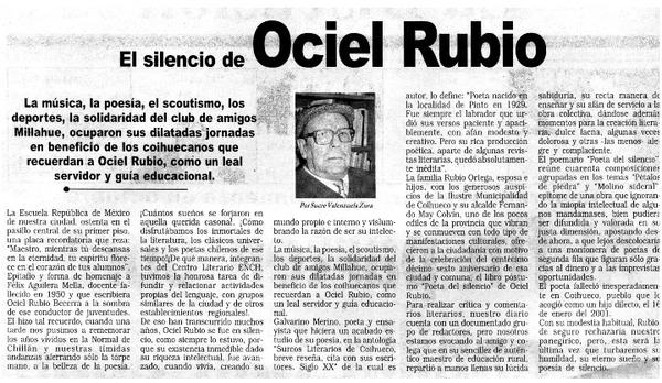 El silencio de Ociel Rubio