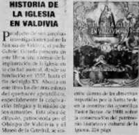Historia de la Iglesia en Valdivia.
