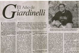 El año de Giardinelli [entrevistas]