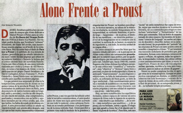 Alone frente a Proust